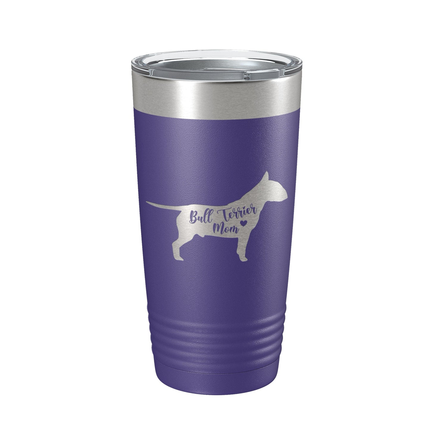 Bull Terrier Mom Tumbler Dog Travel Mug Gift Insulated Laser Engraved Coffee Cup 20 oz-15