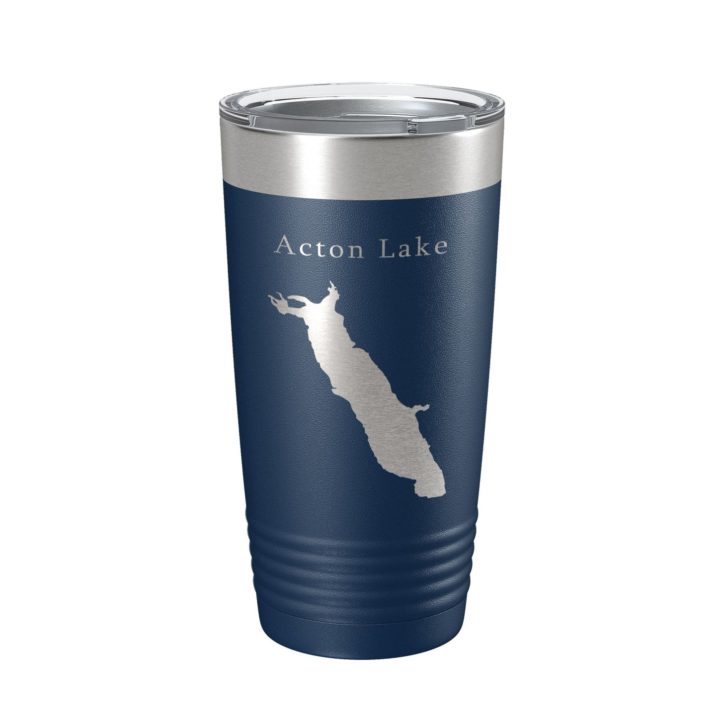Acton Lake Hueston Woods Map Tumbler Travel Mug Insulated Laser Engraved Coffee Cup Ohio 20 oz-2