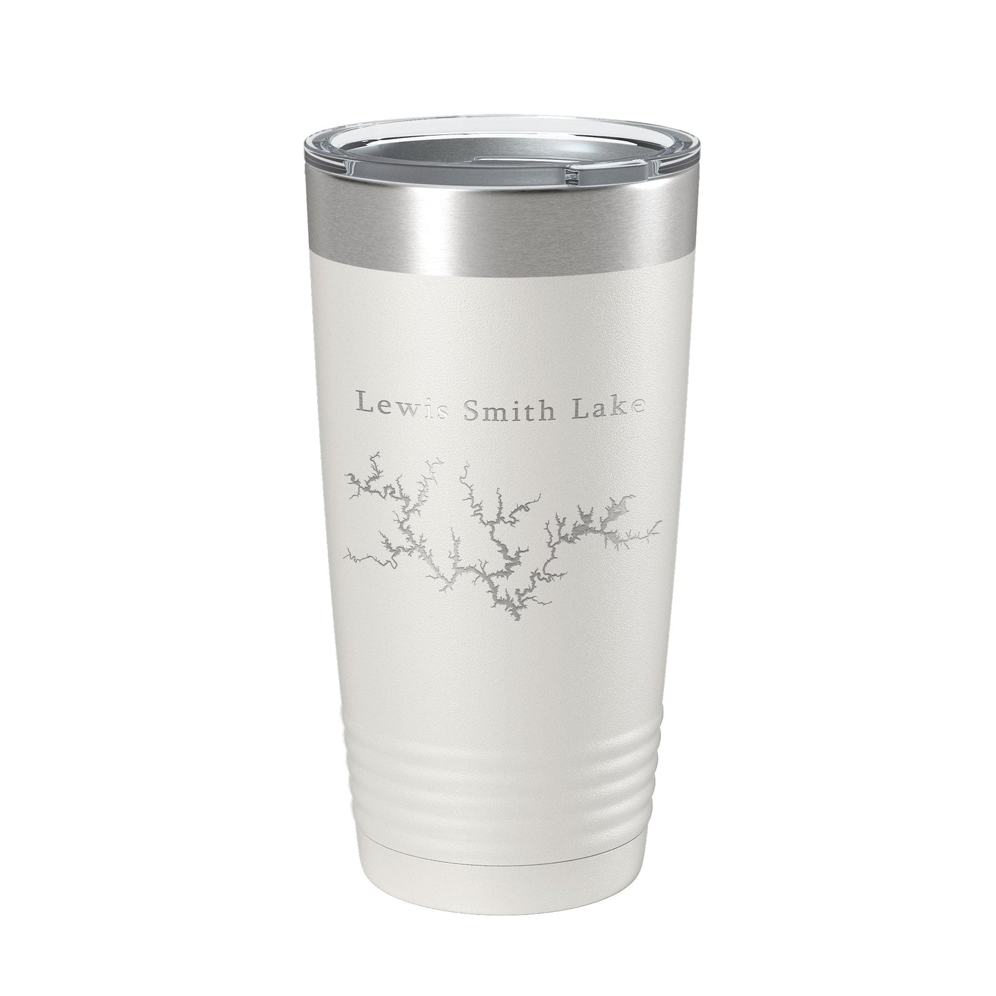 Lewis Smith Lake Map Tumbler Travel Mug Insulated Laser Engraved Coffee Cup Alabama 20 oz-7