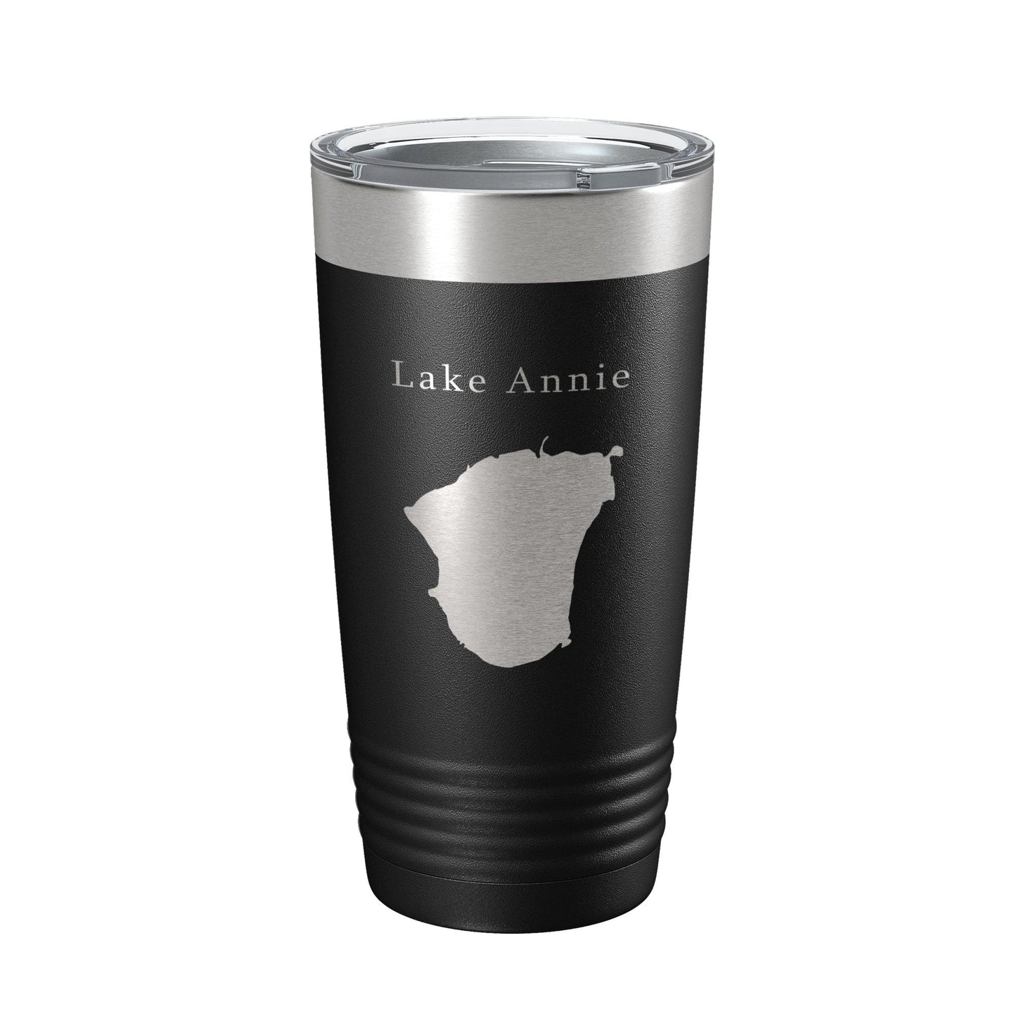 Lake Annie Map Tumbler Travel Mug Insulated Laser Engraved Coffee Cup Florida 20 oz-0