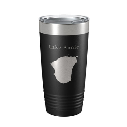 Lake Annie Map Tumbler Travel Mug Insulated Laser Engraved Coffee Cup Florida 20 oz-5