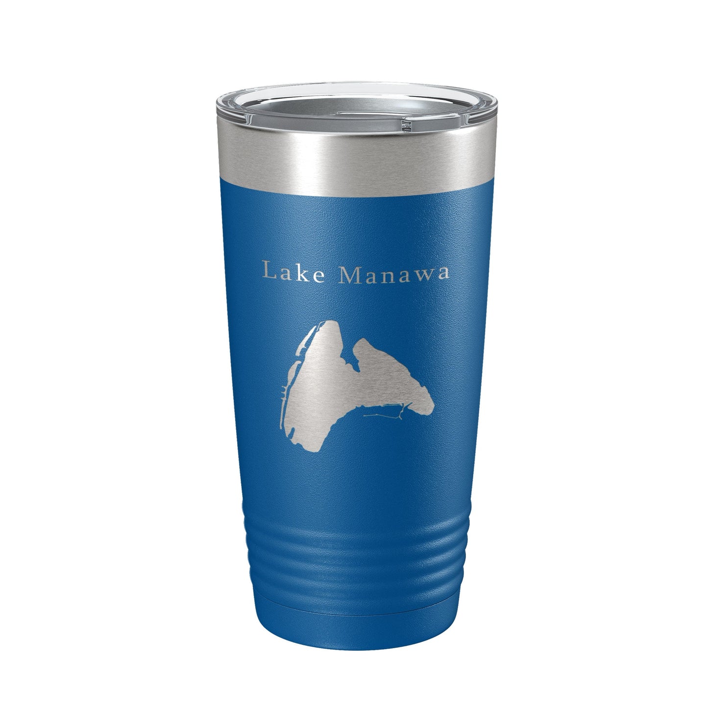 Lake Manawa Map Tumbler Travel Mug Insulated Laser Engraved Coffee Cup Iowa 20 oz-6