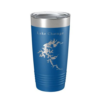 Lake Chatuge Map Tumbler Travel Mug Insulated Laser Engraved Coffee Cup Georgia North Carolina 20 oz-6