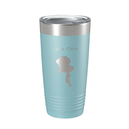 Lake Otis Map Tumbler Travel Mug Insulated Laser Engraved Coffee Cup Florida 20 oz-13