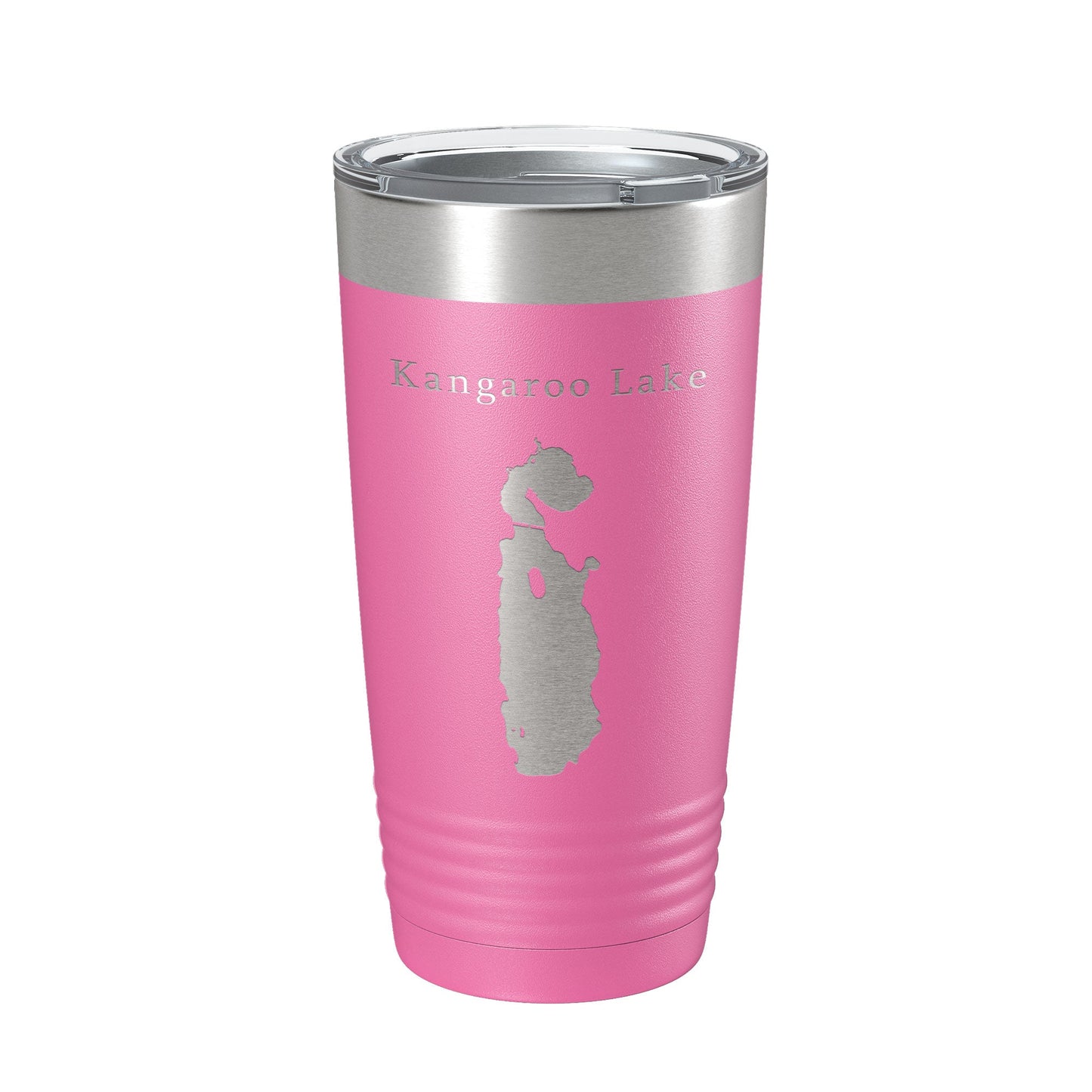 Kangaroo Lake Map Tumbler Travel Mug Insulated Laser Engraved Coffee Cup Wisconsin 20 oz-11