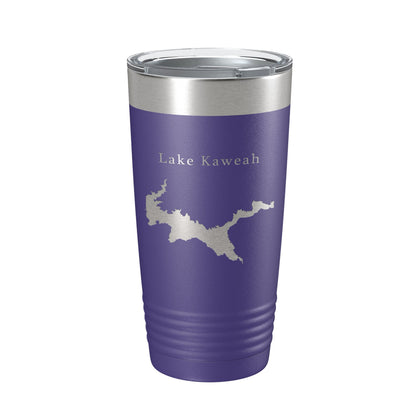 Lake Kaweah Map Tumbler Travel Mug Insulated Laser Engraved Coffee Cup California 20 oz-15