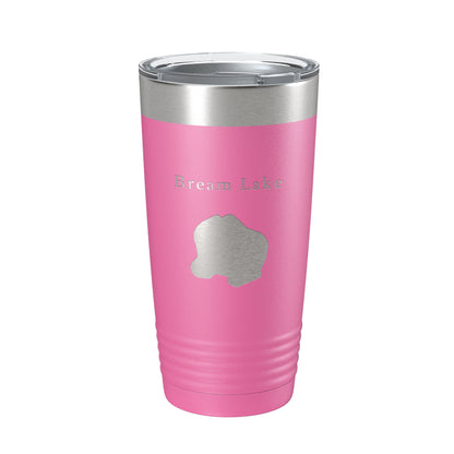 Bream Lake Map Tumbler Travel Mug Insulated Laser Engraved Coffee Cup Florida 20 oz-11
