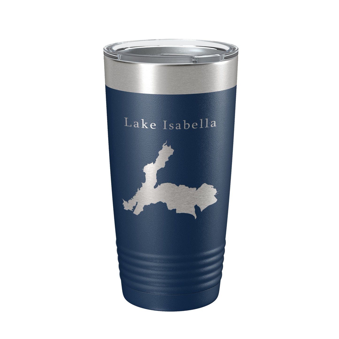 Lake Isabella Map Tumbler Travel Mug Insulated Laser Engraved Coffee Cup California 20 oz-8