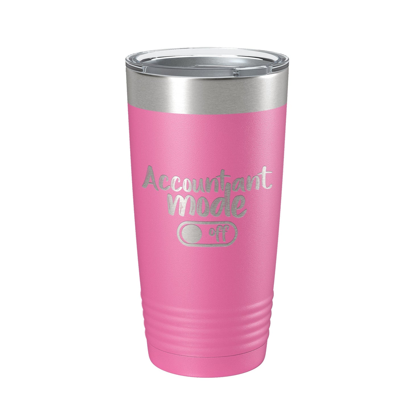 Accountant Mode Off Tumbler Travel Mug Insulated Laser Engraved CPA Retirement Gift Funny Coffee Cup 20 oz-11
