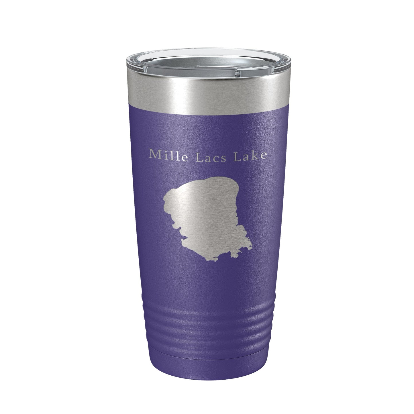 Mille Lacs Lake Map Tumbler Travel Mug Insulated Laser Engraved Coffee Cup Minnesota 20 oz-15