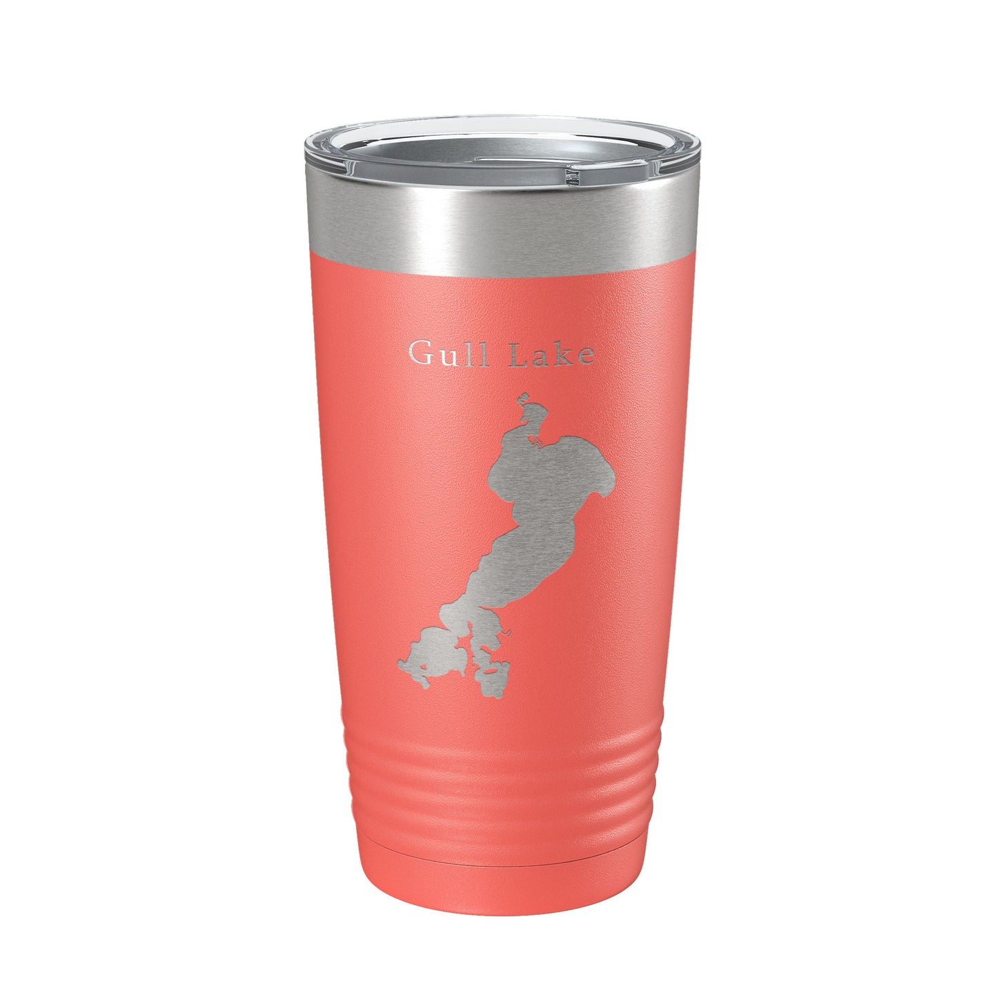 Gull Lake Map Tumbler Travel Mug Insulated Laser Engraved Coffee Cup Minnesota 20 oz-20