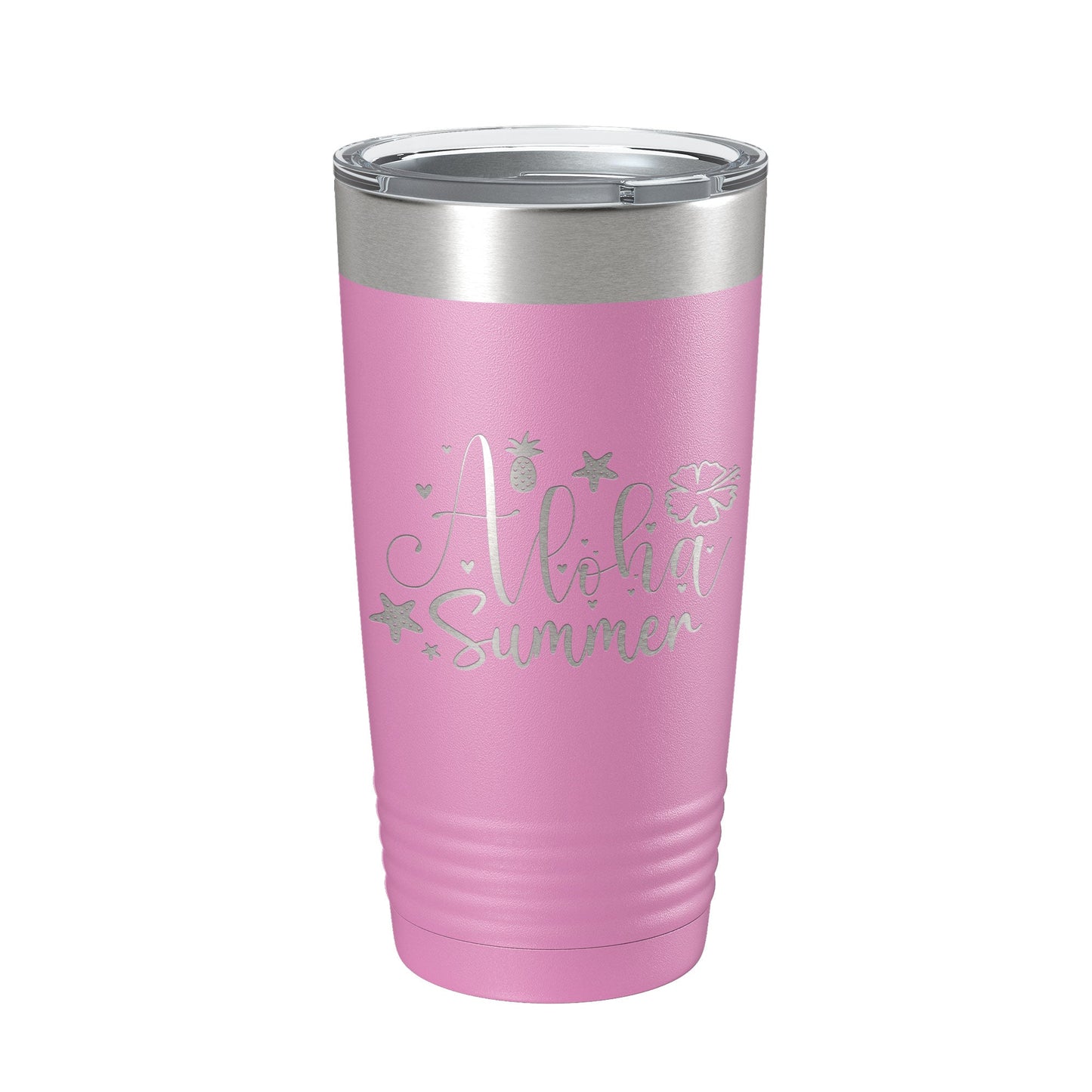 Aloha Summer Tumbler Travel Mug Insulated Laser Engraved Coffee Cup 20 oz-14