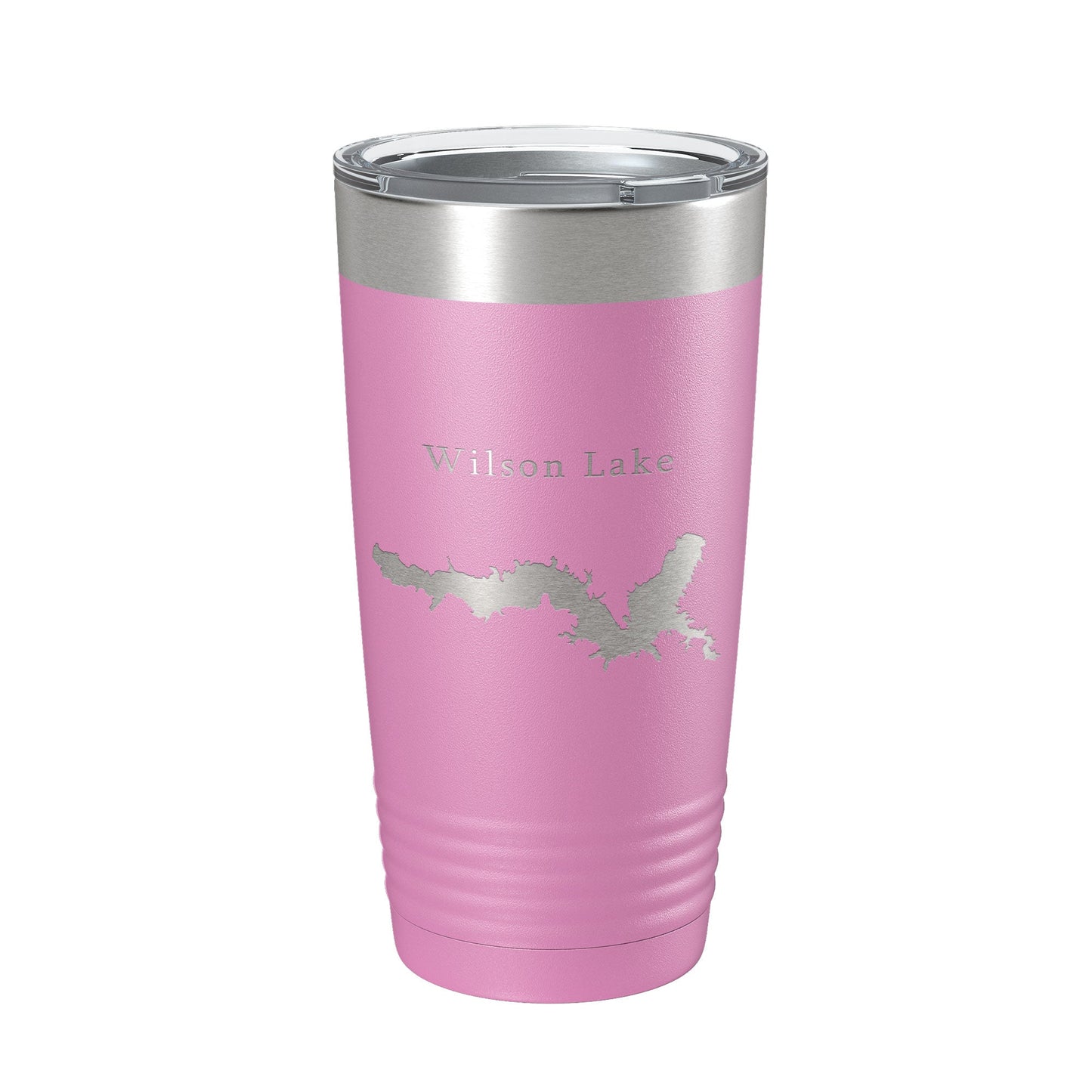Wilson Lake Map Tumbler Travel Mug Insulated Laser Engraved Coffee Cup Kansas 20 oz-14