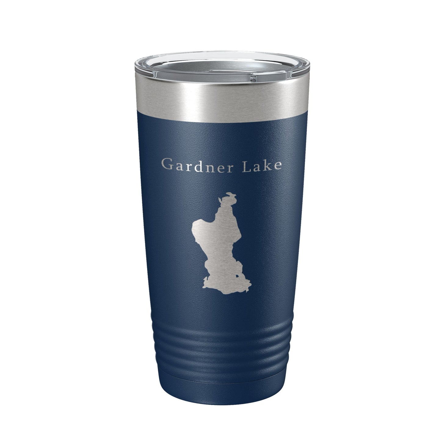 Gardner Lake Map Tumbler Travel Mug Insulated Laser Engraved Coffee Cup Connecticut 20 oz-8