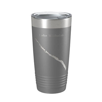 Lake Wilhelm Map Tumbler Travel Mug Insulated Laser Engraved Coffee Cup Pennsylvania 20 oz-16