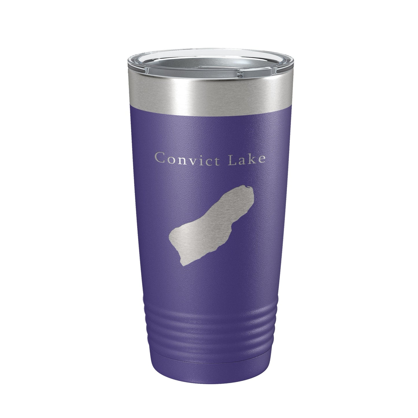 Convict Lake Map Tumbler Travel Mug Insulated Laser Engraved Coffee Cup California 20 oz-15