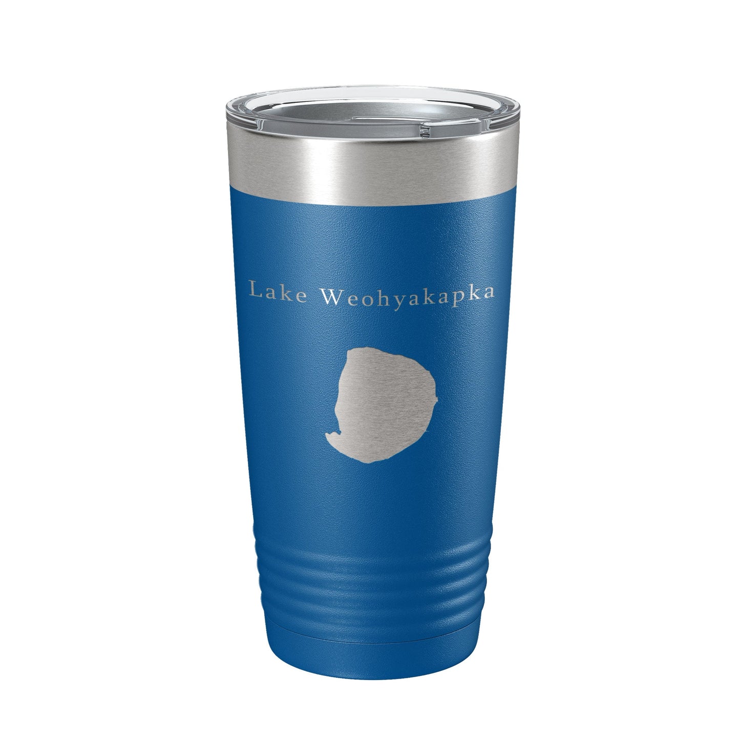 Lake Weohyakapka Map Tumbler Travel Mug Insulated Laser Engraved Coffee Cup Florida 20 oz-6