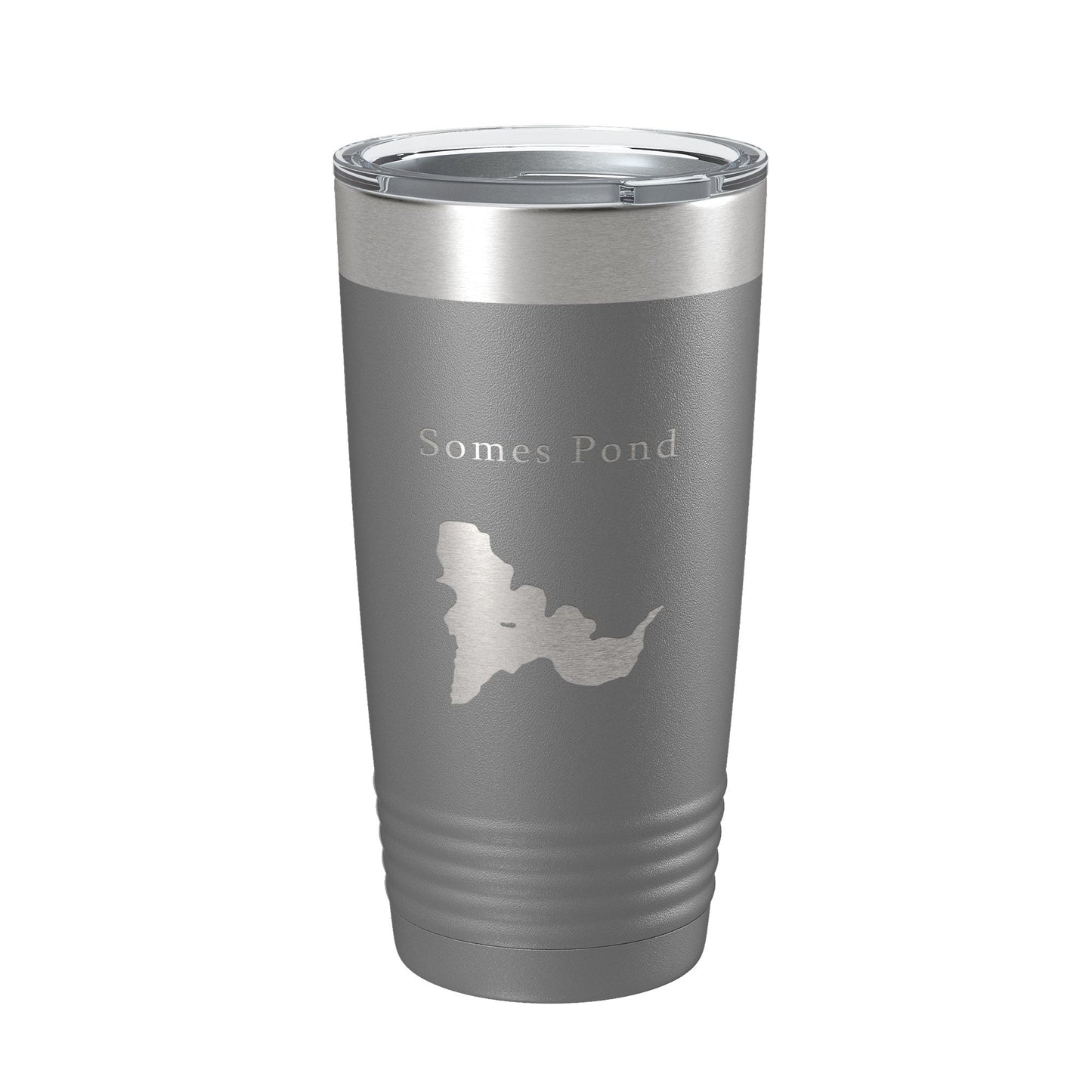 Somes Pond Tumbler Lake Map Travel Mug Insulated Laser Engraved Coffee Cup Acadia Maine 20 oz-16