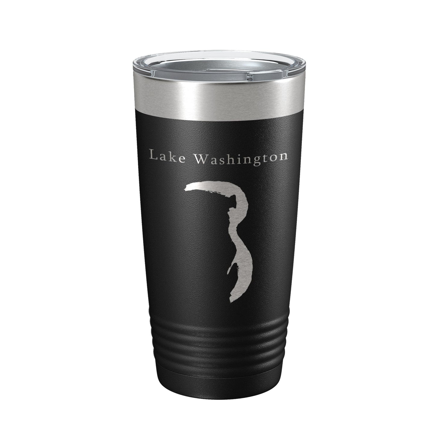 Lake Washington Map Tumbler Travel Mug Insulated Laser Engraved Coffee Cup Mississippi 20 oz-5
