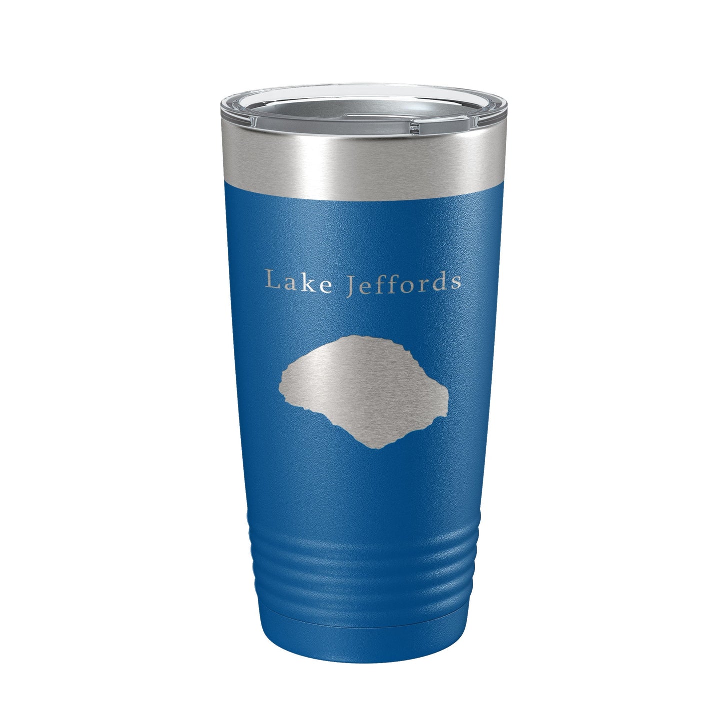 Lake Jeffords Map Tumbler Travel Mug Insulated Laser Engraved Coffee Cup Florida 20 oz-6