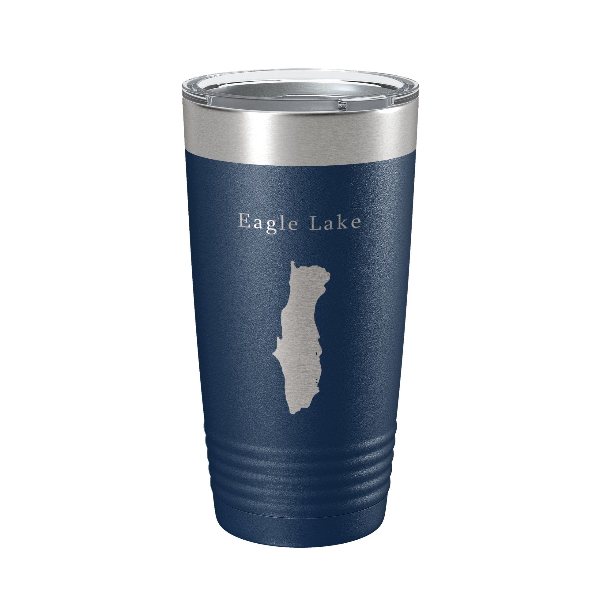 Eagle Lake Map Tumbler Travel Mug Insulated Laser Engraved Coffee Cup Acadia Maine 20 oz-2