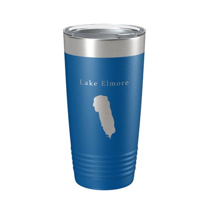 Lake Elmore Map Tumbler Travel Mug Insulated Laser Engraved Coffee Cup Vermont 20 oz-6