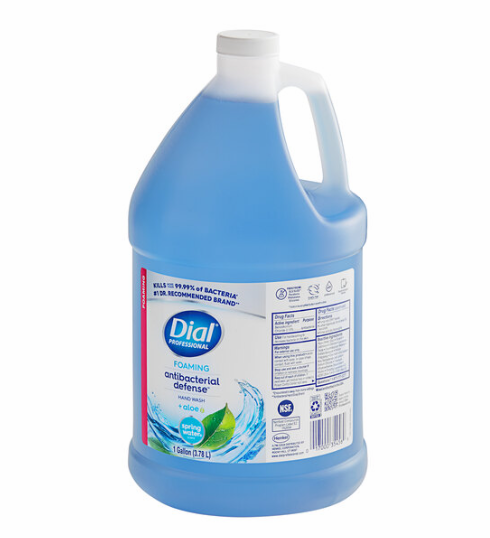 Dial® Antibacterial Defense™ Foaming Hand Soap+ Aloe, DIL 1700035458