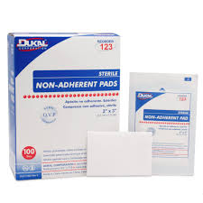 Dukal Non-Adherent Pads, DUK 123B