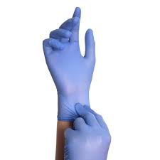 Halyard Aquasoft™ Blue Nitrile Exam Gloves, HAL 43933