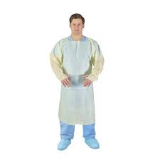Halyard Basics Over-The-Head Tri-Layer Isolation Gown, HAL 43008