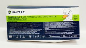 Halyard N95 Respirator Face Masks, HAL 76827