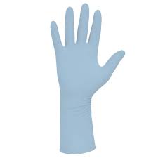 Halyard Purezero® Hg5 Blue Sgx® Nitrile Cleanroom Gloves, HAL CLN92512XL
