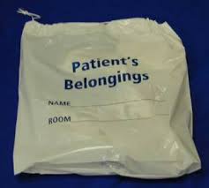 Medegen Patient Personal Belongings Bags, MDG C3566