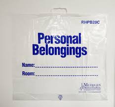 Medegen Patient Personal Belongings Bags, MAI 50-53