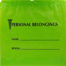 Medegen Patient Personal Belongings Bags, MAI 70-21