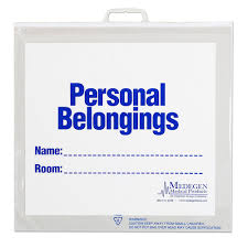 Medegen Patient Personal Belongings Bags, MAI 70-51