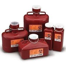 Medegen Non-Stackable Sharps Containers - Polypropylene, MAI 186S