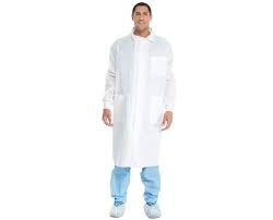 Halyard Universal Precautions Lab Jacket, KIM 10069