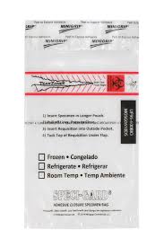Medegen Minigrip Speci-Gard® Lab Specimen Transport Bags, MDG UF95-600BIO