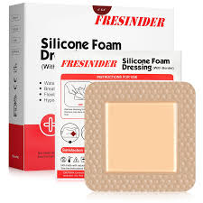 Dukal Silicone Bordered Foam Dressing, DUK RCBF55
