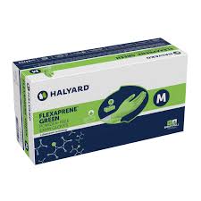 Halyard Flexaprene® Green Powder-Free Exam Gloves, HAL 44794