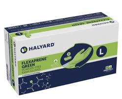 Halyard Flexaprene® Green Powder-Free Exam Gloves, HAL 44795