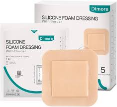 Dukal Silicone Bordered Foam Dressing, DUK RCBF66