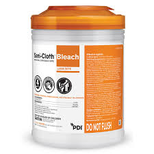 Pdi Sani-Cloth® Bleach Germicidal Disposable Wipe, PDI P84172